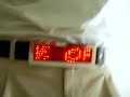 HouseOfRave Scrolling LED Belt Buckle