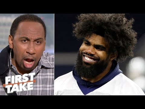 Video: It's blasphemy to say Zeke will lead Cowboys to Super Bowl - Stephen A. to Damien Woody | First Take
