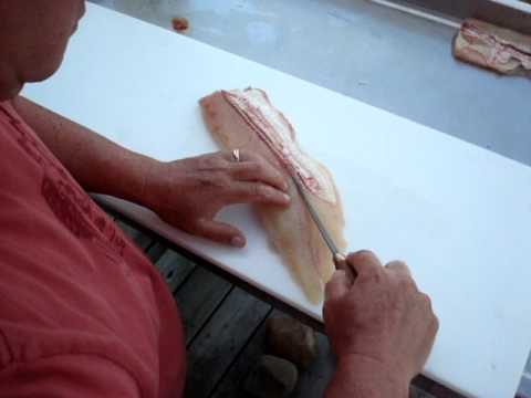 how to remove a y bone from a northern pike