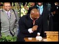 Pastor Marlon at Greater Mt. Calvary Holy Church in Washington DC