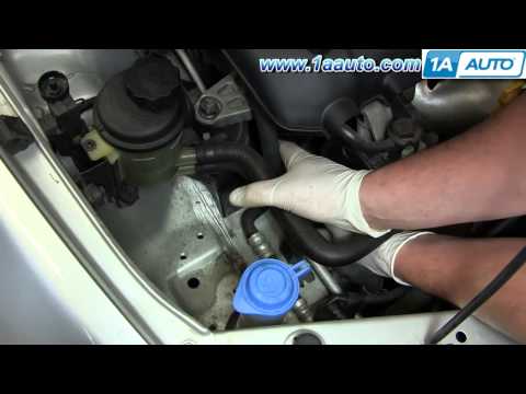 How To Install replace Alternator Belt 1999 06 Hyundai Elantra 2 0L