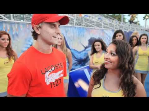 Kudla Takes ATP Quiz With Delray Beach VolleyGirls