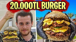 Dubainin En Güzel 3 Hamburgeri! 20000TL Burger! (