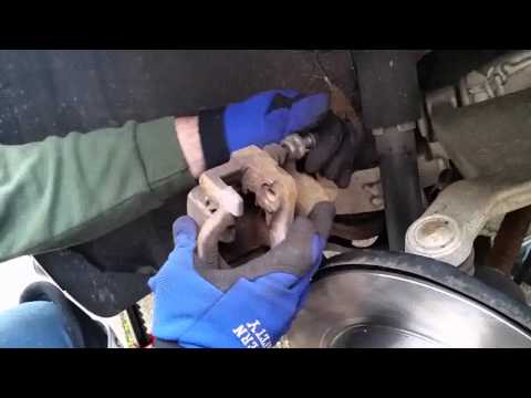 Infinity FX35 Rear Brake Pads and Rotor Replacement