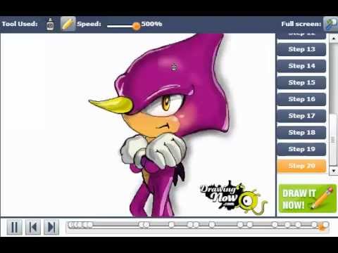 how to draw espio