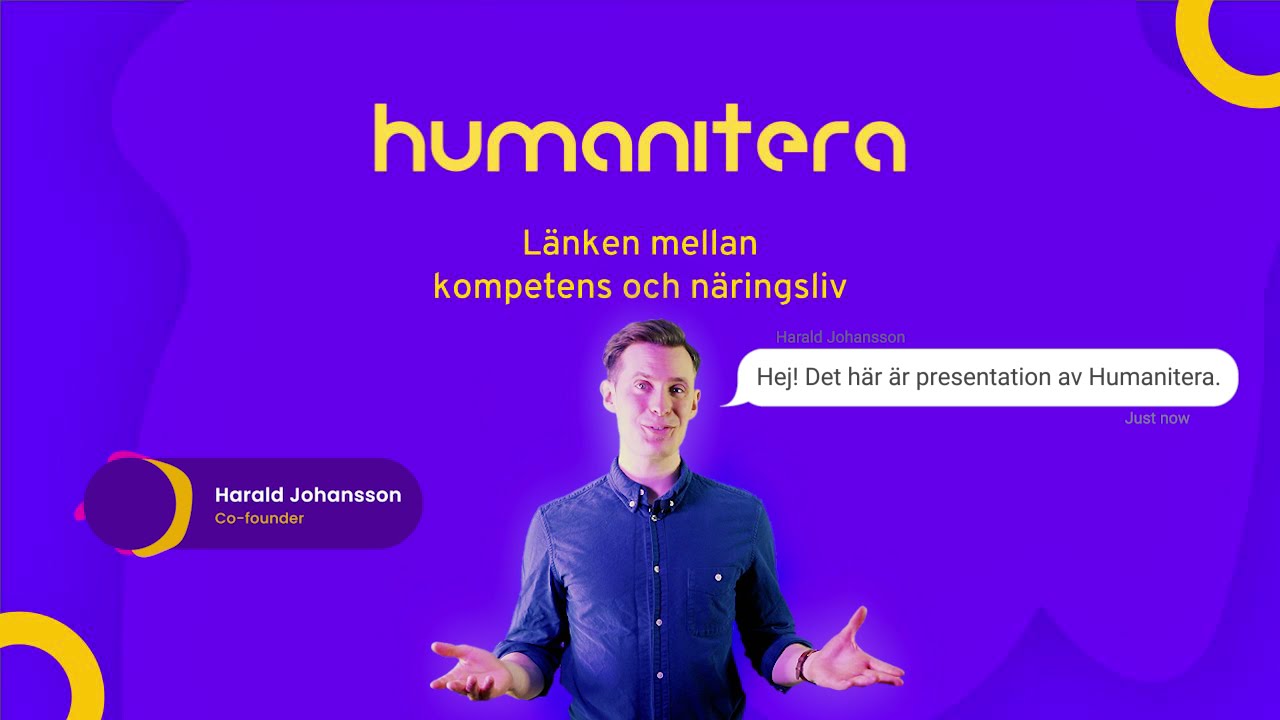 1. Kvick presentation Humanitera