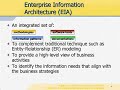 Enterprise Information Architecture Enterprise Information Architecture