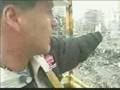 WTC Angle Cut Columns during cleanup