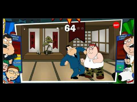 American Dad VS Family Guy - Kung Fu 2 - Flash game