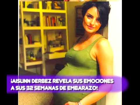 ¡AISLINN DERBEZ REVELA SUS EMOCIONES A SUS 32 SEMANAS DE EMBARAZO!