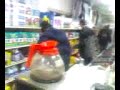 young e throwing out customer