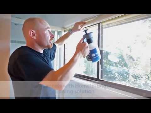 how to remove tint from a window