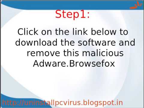 how to remove browsefox