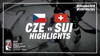 Game Highlights: Czech Republic vs Switzerland May 8 2018 | #IIHFWorlds 2018