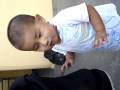 Lucas não quer fazer bico :P