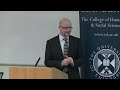 Inaugural lectures: Prof James Smith