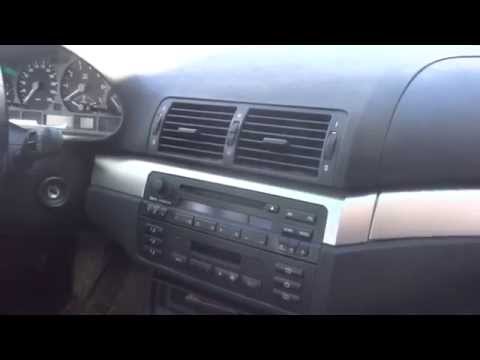 how to remove air vent bmw e46