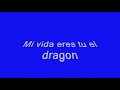 mi vida eres tu - el dragon