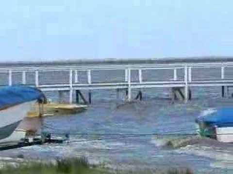 Sudestada en Mar Chiquita