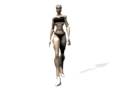 3D Animated Woman Walk Cycle (Strut)