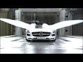 Mercedes-Benz SLS AMG Developement and Testing Wind tunnel Trailer