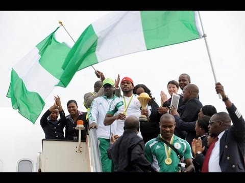 Nigeria fetes Africa Cup champion