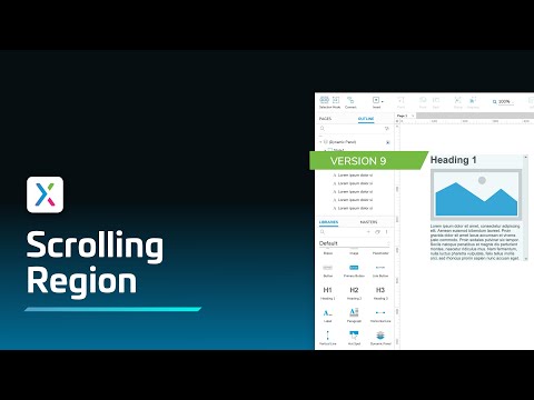 Scrolling Page Regions in Axure RP