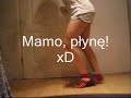 Moonwalk w wykonaniu Blondynki ;)