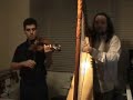 Harpa e violino Dario Andino e Marcio tema: Dust in the wind Harpa e violino Dario Andino e Marcio tema: Dust in the wind