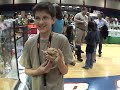 Quinn and Artemis at Reptile Fest 2010