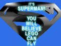 Superman The Movie Opening Theme in Lego