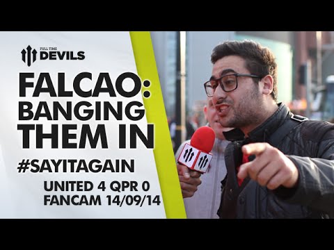 Falcao: Banging Them In | Manchester United 4 QPR 0 | FANCAM Falcao: Banging Them In | Manchester United 4 QPR 0 | FANCAM