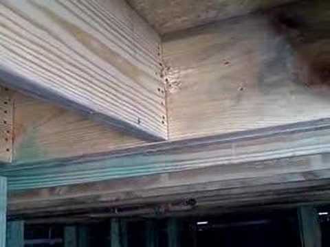 how to properly support floor joist
