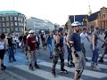 FNS 6. Juni 2008. Afgang efter pausen på Christiansborg Slotsplads.