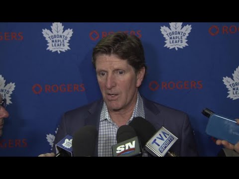 Video: Maple Leafs' Babcock talks Zaitsev and not rushing young players