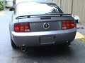 Before and after video of 06 Mustang with new FRPP dual exhaust installed.