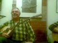Giannis Loulourgas playing his own hand made bouzouki samos