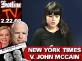 NEW YORK TIMES v. JOHN MCCAIN