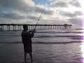 Surf Fishing Scripps Pier