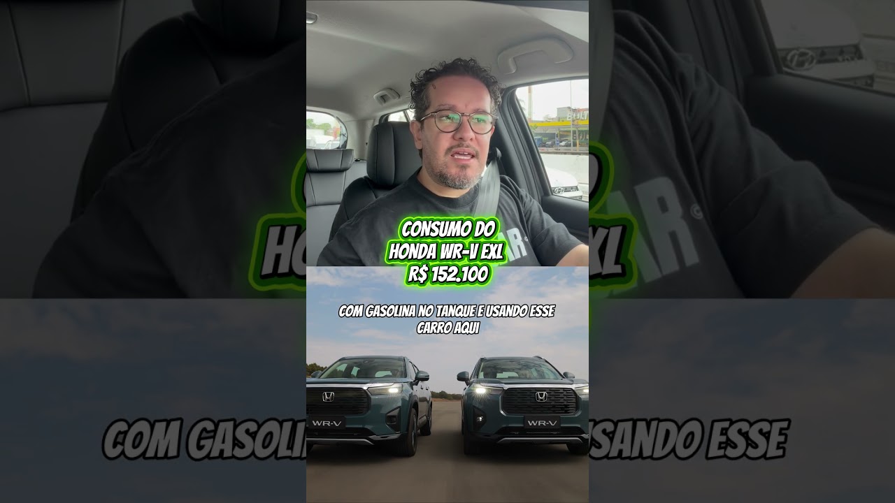 Faz 13 km/L na cidade? O consumo REAL do Honda WR-V! ⛽📉