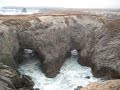 Crashing waves at The Dungeons in Bonavista, Newfoundland.  Taken on Mother's Day, May 11, 2008.