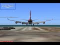 pmdg 747 landing lnav/vnav connected
