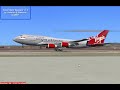pmdg 747 landing lnav/vnav connected