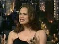 Jennifer Garner on David Letterman 2006 Jennifer Garner on David Letterman 2006
