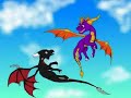 My little tribute to Spyro and Cynder