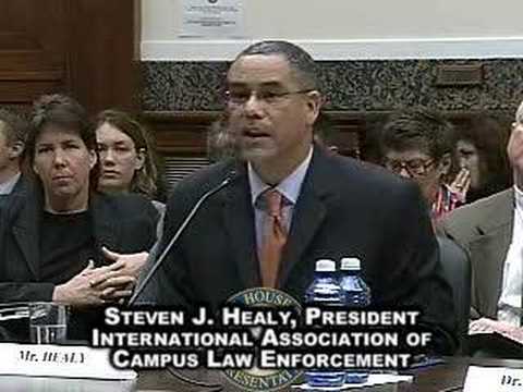 College Safety Hearing: Steven Healy ...
