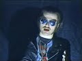 interview with king diamond without makeup.  1989.  promo video for the song sleepless nights.