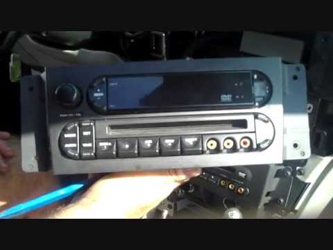 Chrysler Pacifica Car Stereo and DVD Removal 2004-2008
