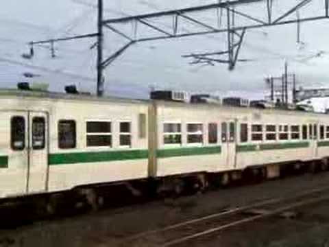 717系廃車回送@岩沼駅出発