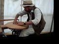 Clever fast fret saw - a name plate for Ross